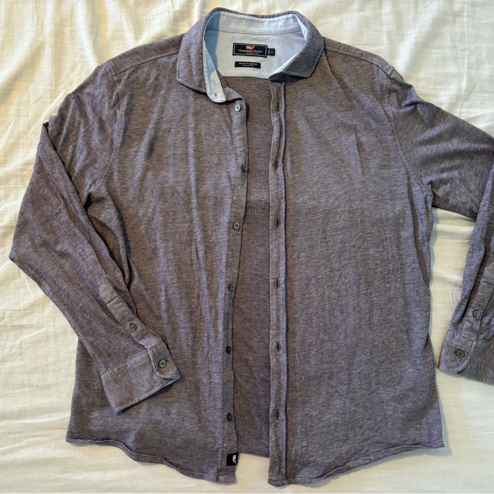 Vineyard Vines by Shep & Ian Slim Fit Men’s Cotton Button Down Shirt